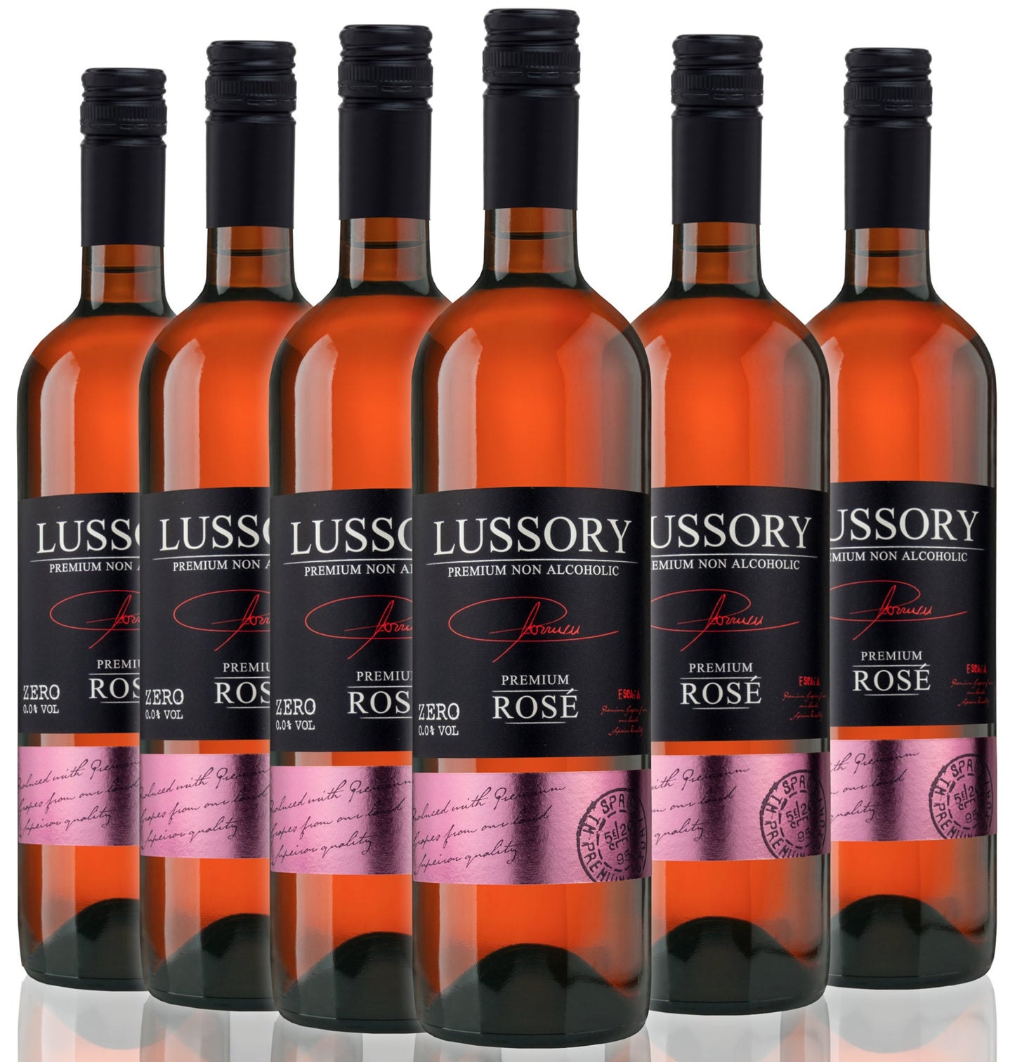 LUSSORY PREMIUM ROSÉ 0.0% — vegan still rosé wine