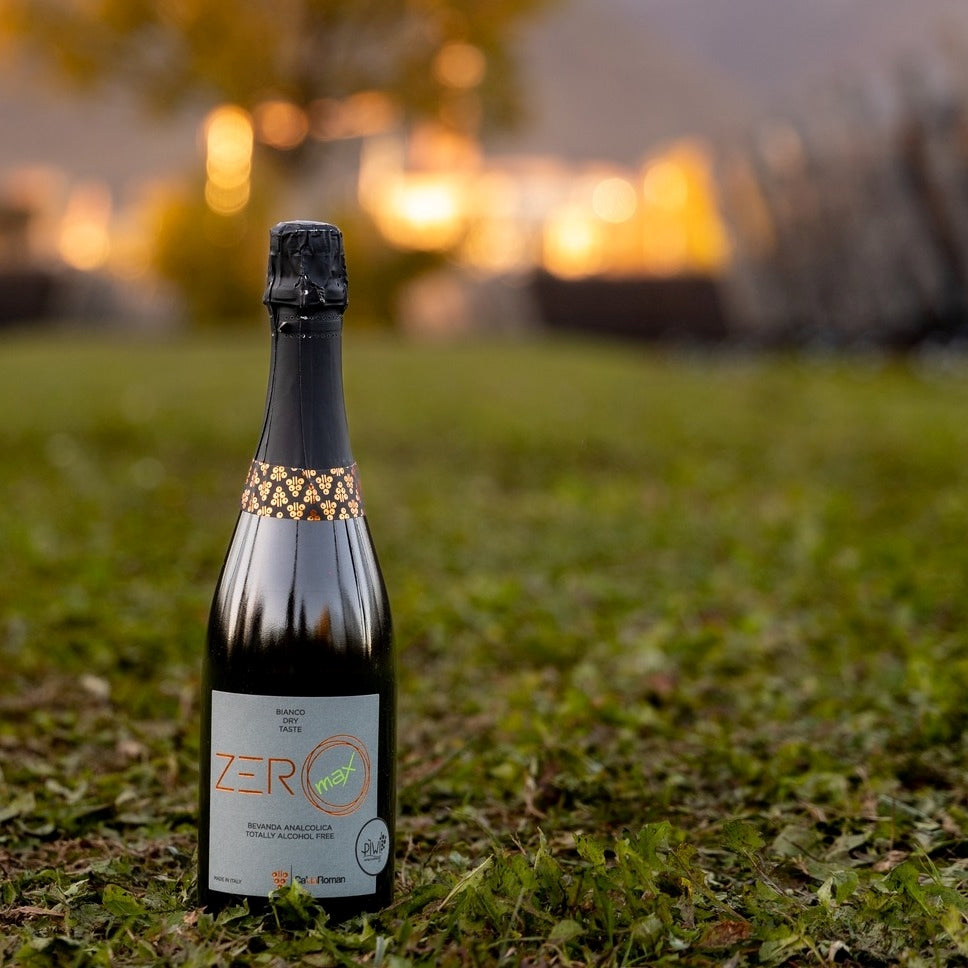 CA' DA ROMAN ZEROMAX 0.0% — piwi bio white estra-dry sparkling wine