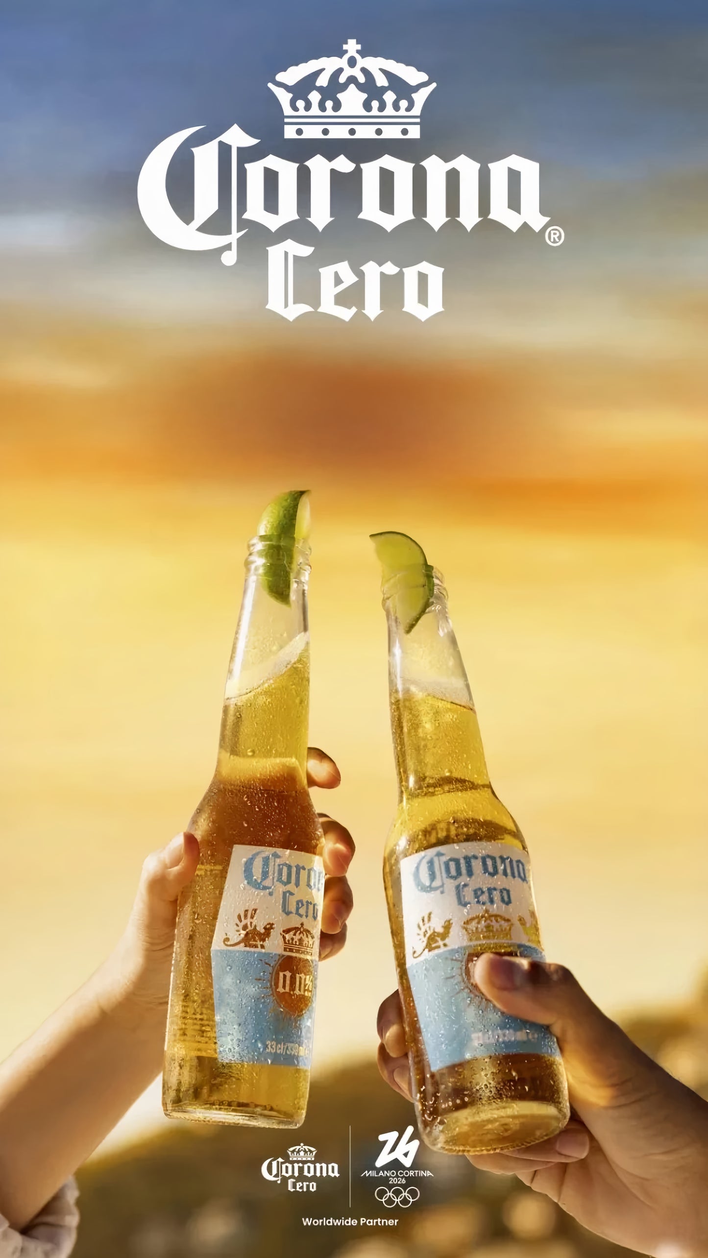 CORONA CERO 0.0% – pure mexican pale lager beer