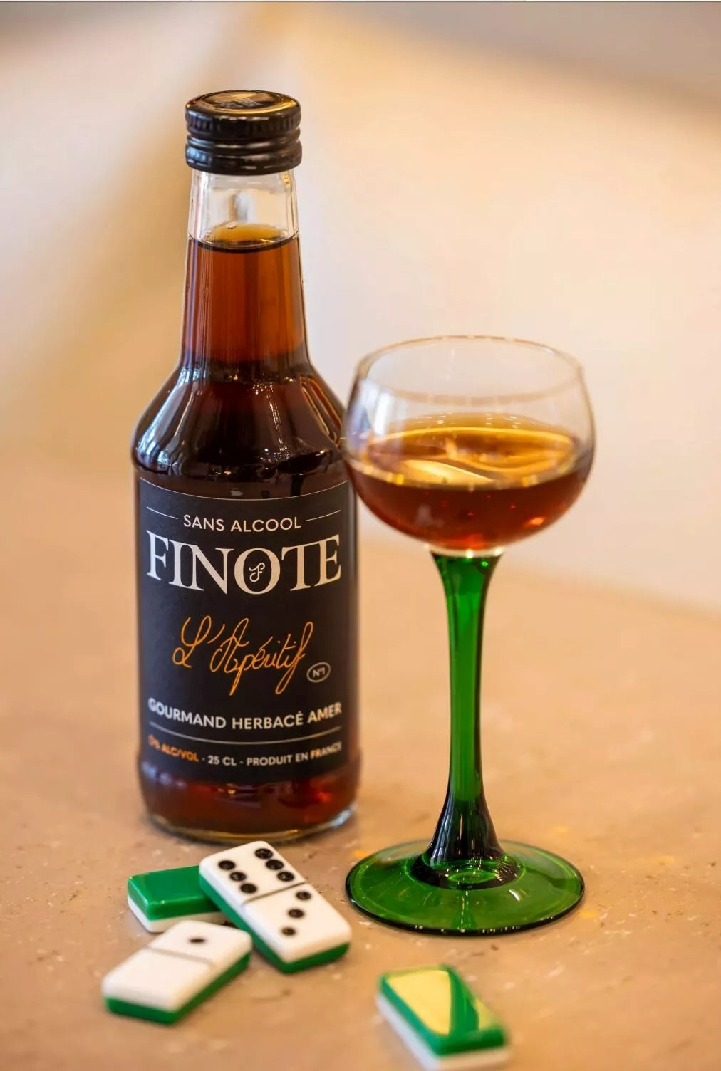 FINOTE No.1 APÉRITIF 0.0% — delicious, herbaceous, bitter · 25cL