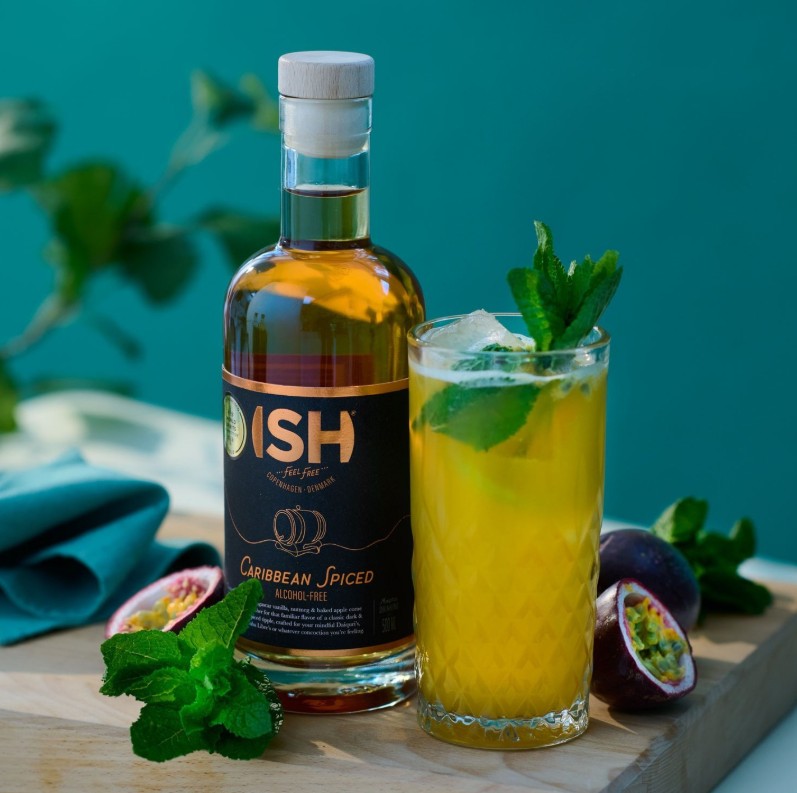 ISH – CARIBBEAN SPICED SPIRIT 0.0% (RUM-STYLE) ⭐