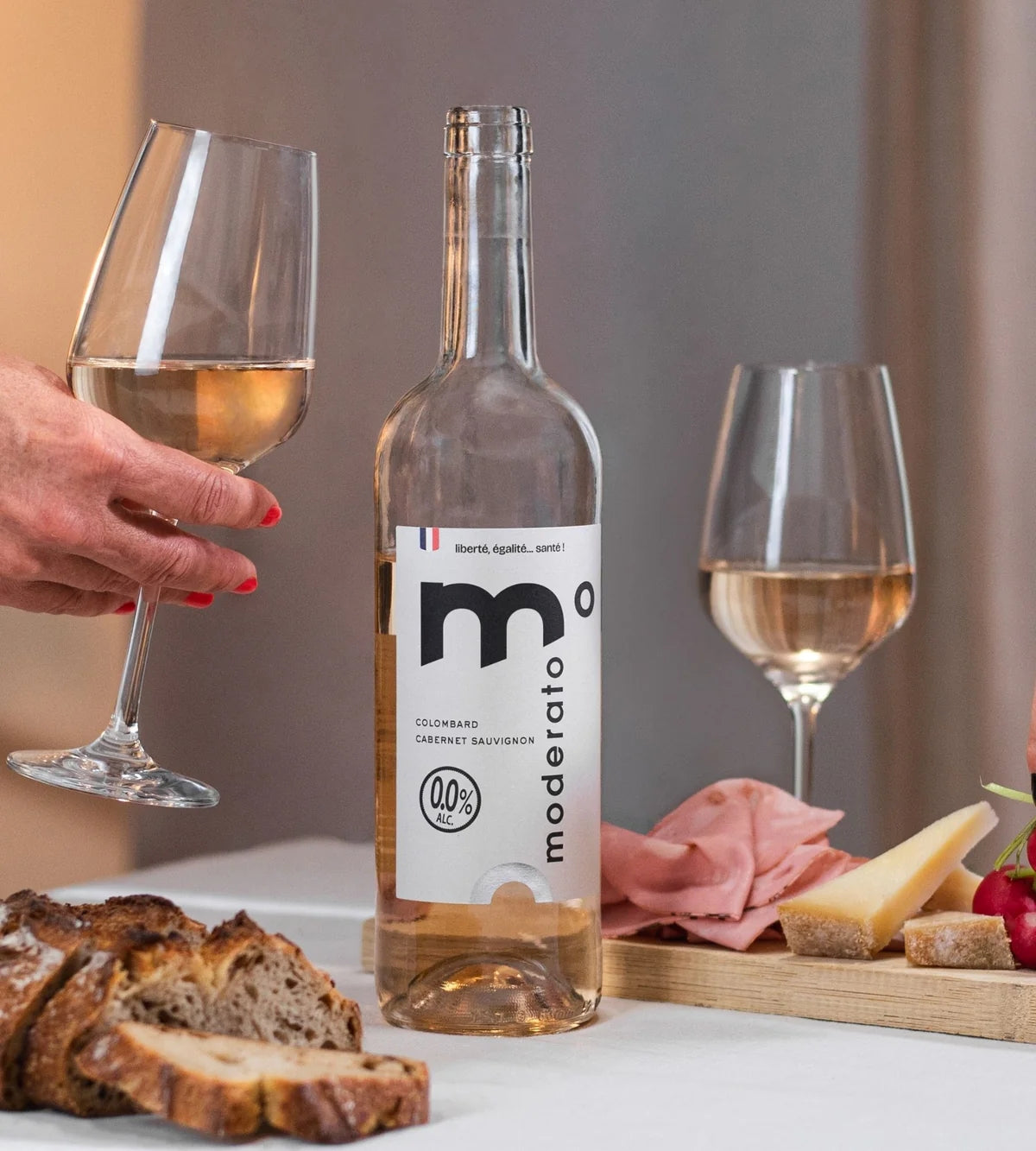 MODERATO° LE ROSÉ — cuvée originale 0.0%