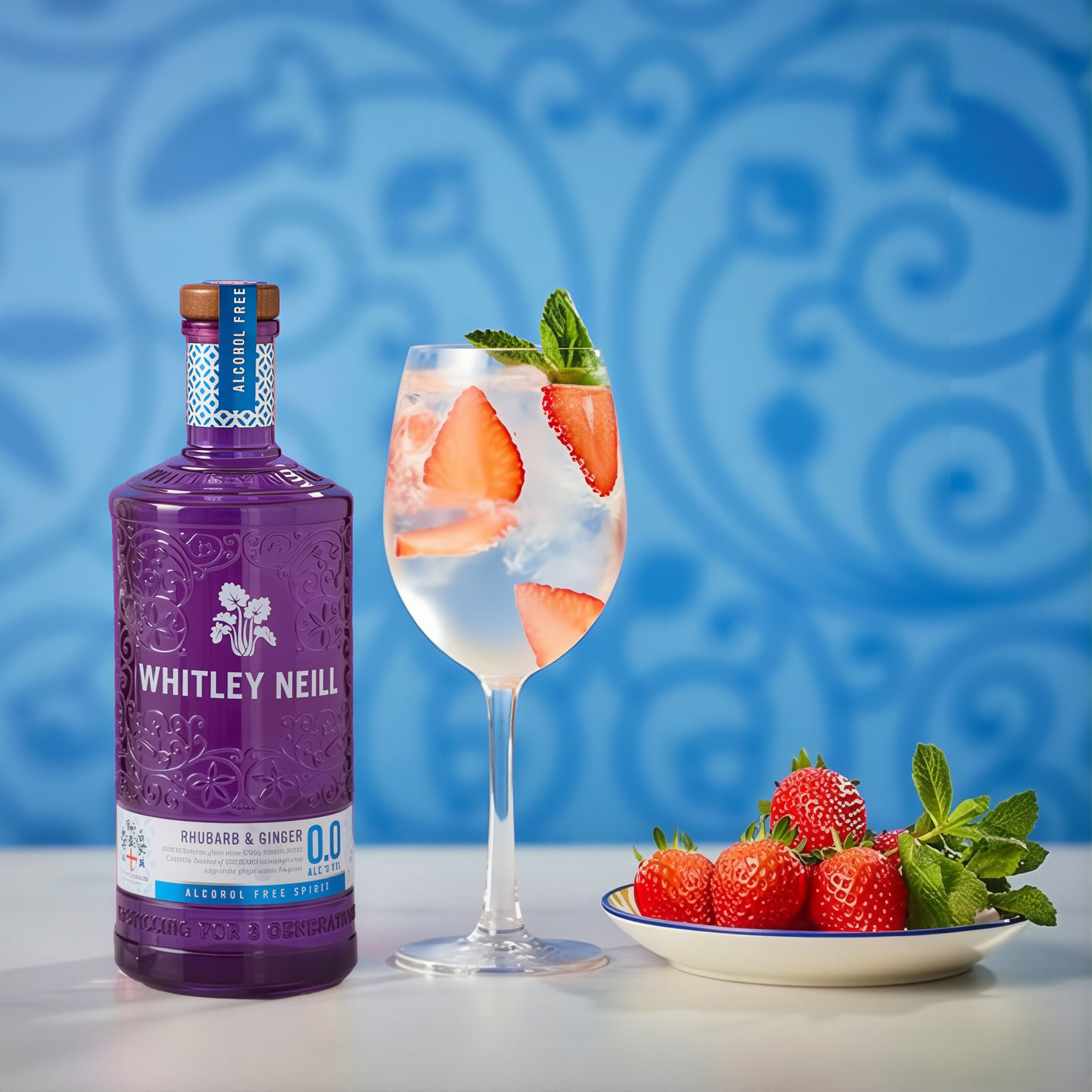 WHITLEY NEILL — rhubarb & ginger 0.0% (gin style)