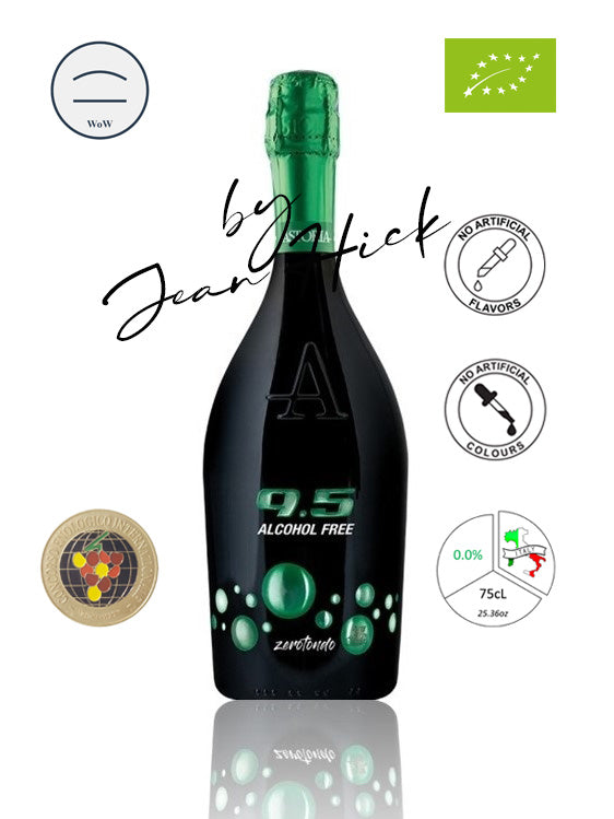 ASTORIA 9.5 ZEROTONDO 0.0% — bio white sparkling wine