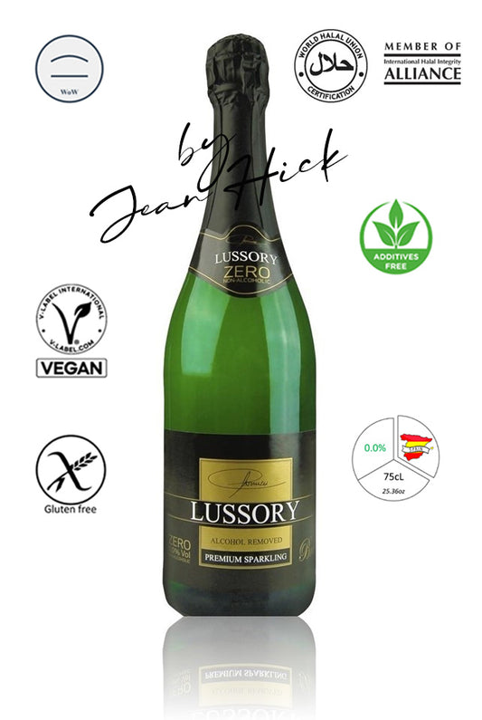 LUSSORY PREMIUM AIREN 0.0% — vegan white brut sparkling wine