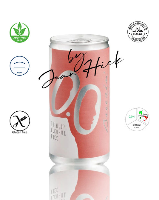 ALTERNATIVA BREEZIN' 0.0% — sparkling rosé dry wine – mini can 200mL