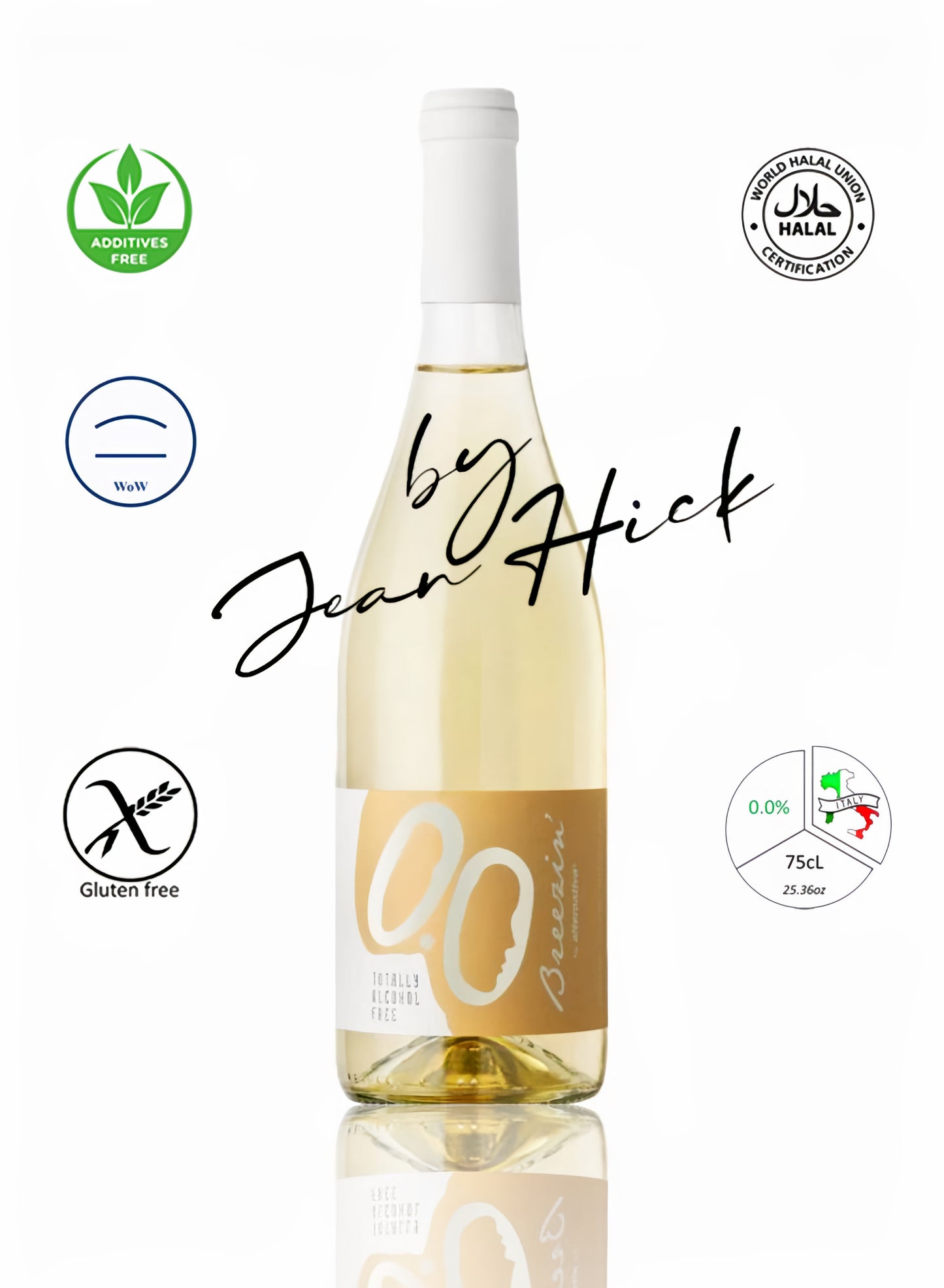 ALTERNATIVA BREEZIN' 0.0% — still white dry wine