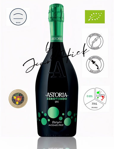 ASTORIA ZEROTONDO 0% — bio white sparkling wine