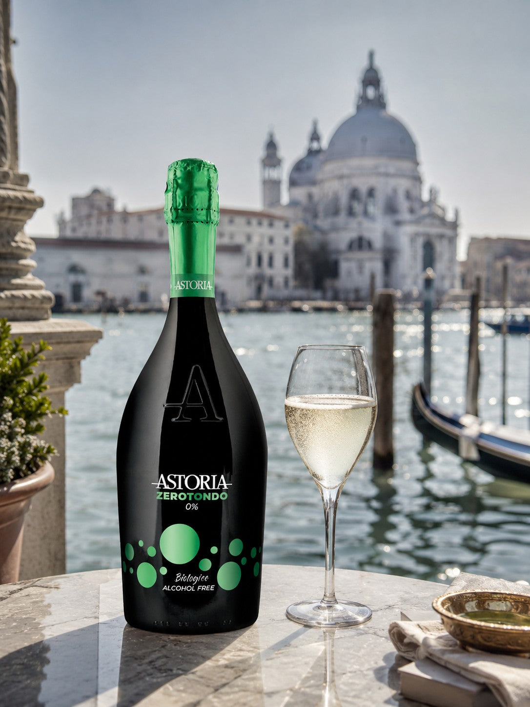 ASTORIA ZEROTONDO 0% — bio white sparkling wine