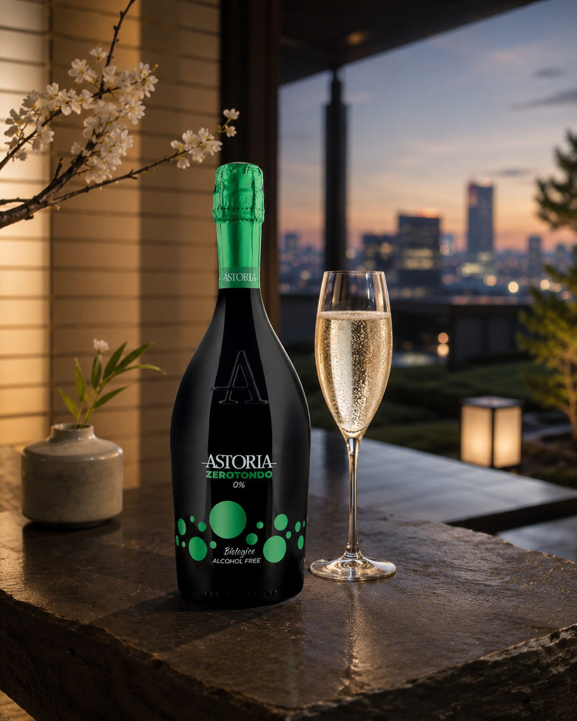 ASTORIA ZEROTONDO 0% — bio white sparkling wine