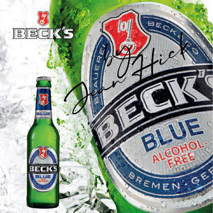 BECK'S BLUE 0.0% — vegan beer