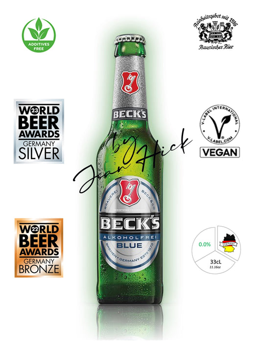 BECK'S BLUE 0.0% — vegan beer