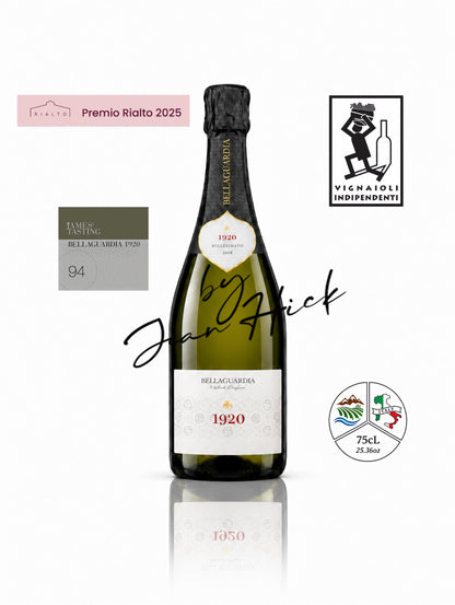 BELLAGUARDIA Pinot Bianco 2019 — Pas Dosé, Método Tradicional