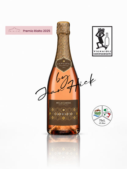 BELLAGUARDIA Capuleti Rosé — Pas Dosé, Traditional Method