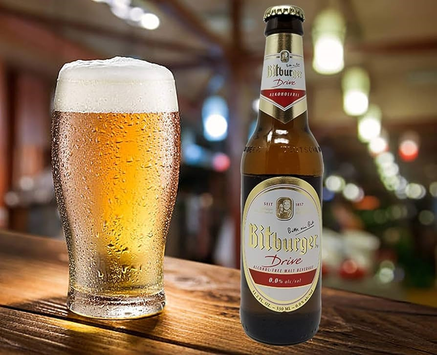 BITBURGER 0.0% — drive premium pils beer