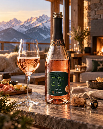 CA’ DA ROMAN 30° Pure Love — Cabernet Eidos et Regent Rosé Effervescent Brut