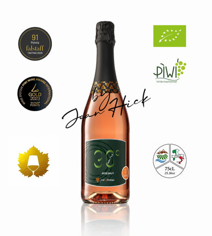 CA’ DA ROMAN 30° Pure Love — Cabernet Eidos et Regent Rosé Effervescent Brut