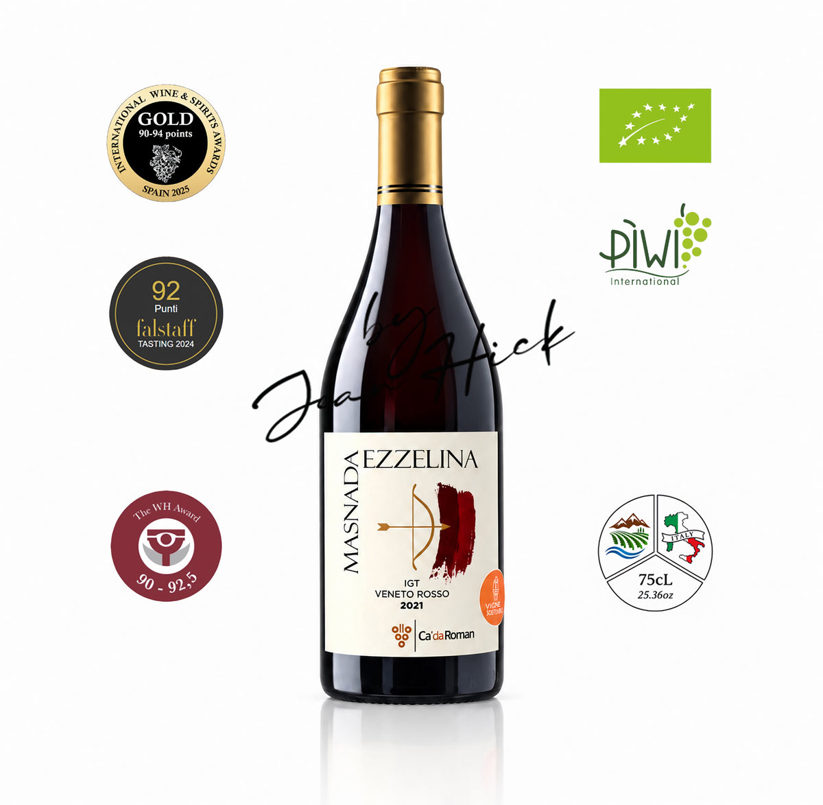 CA’ DA ROMAN Masnada Ezzelina — Regent & Cabernet Eidos Biologique Veneto Rosso IGT