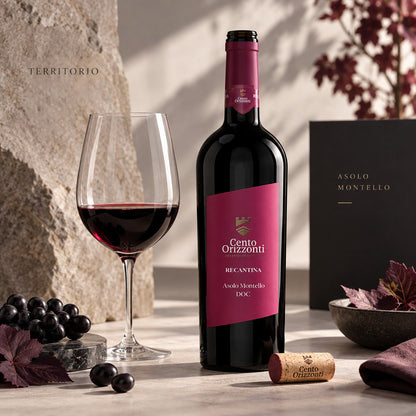 CENTO ORIZZONTI Recantina — La voce rossa autoctona di Asolo Montello