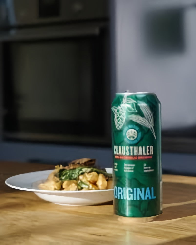 CLAUSTHALER 0.0% — vegan original beer 500mL can