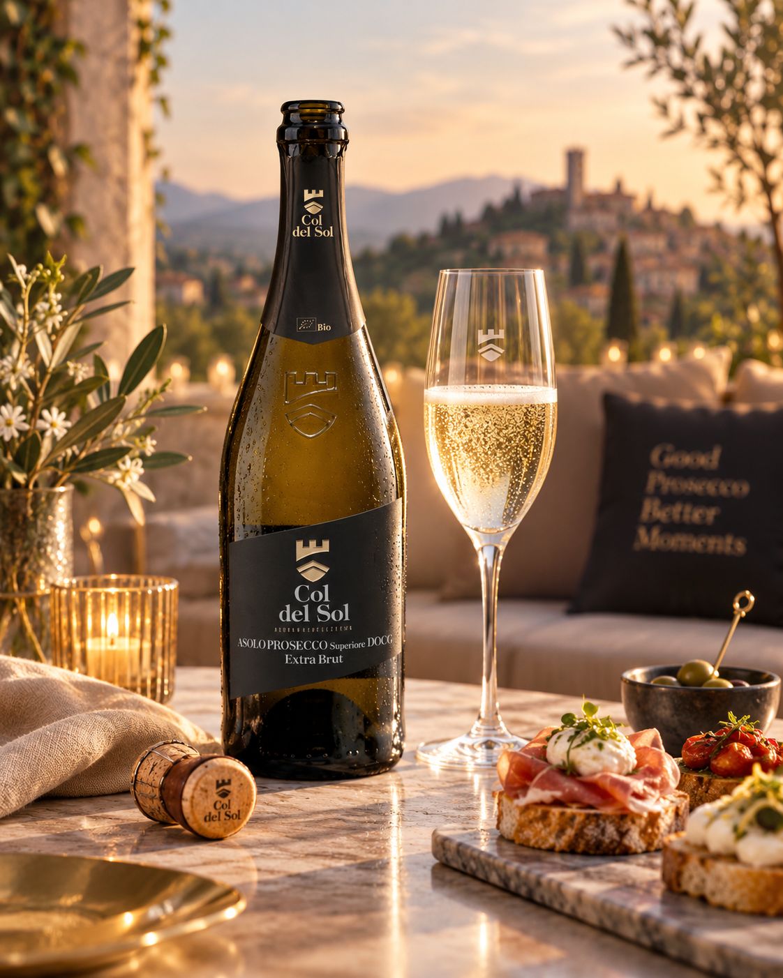 COL DEL SOL Extra Brut — Eine Long-Charmat-Interpretation aus Asolo