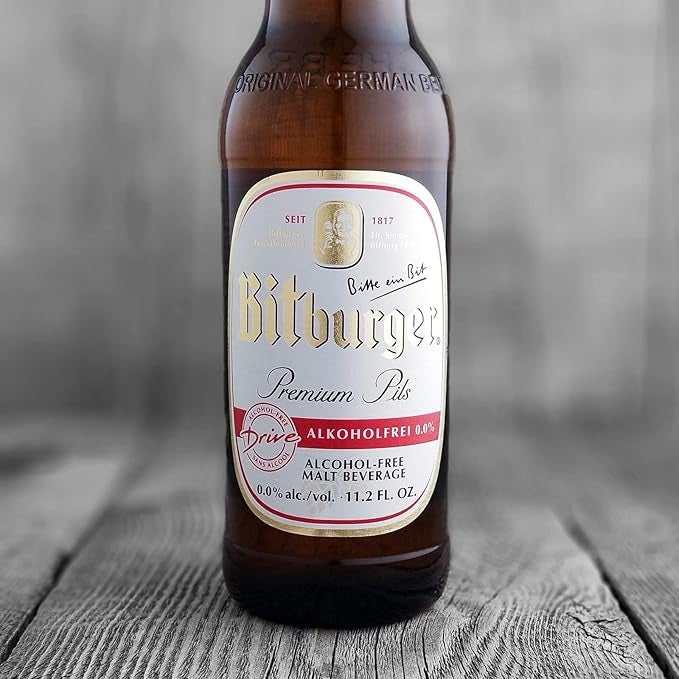 BITBURGER 0.0% — drive premium pils beer