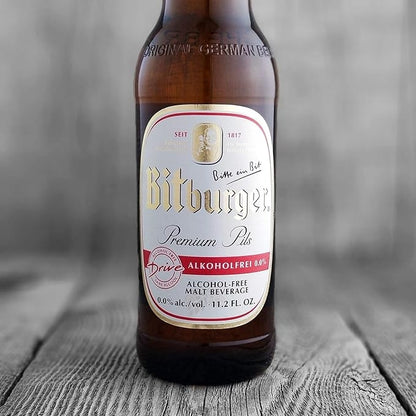 BITBURGER 0.0% — drive premium pils beer