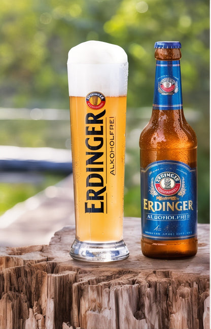 ERDINGER 0.0% — premium alcohol-free isotonic weizen beer