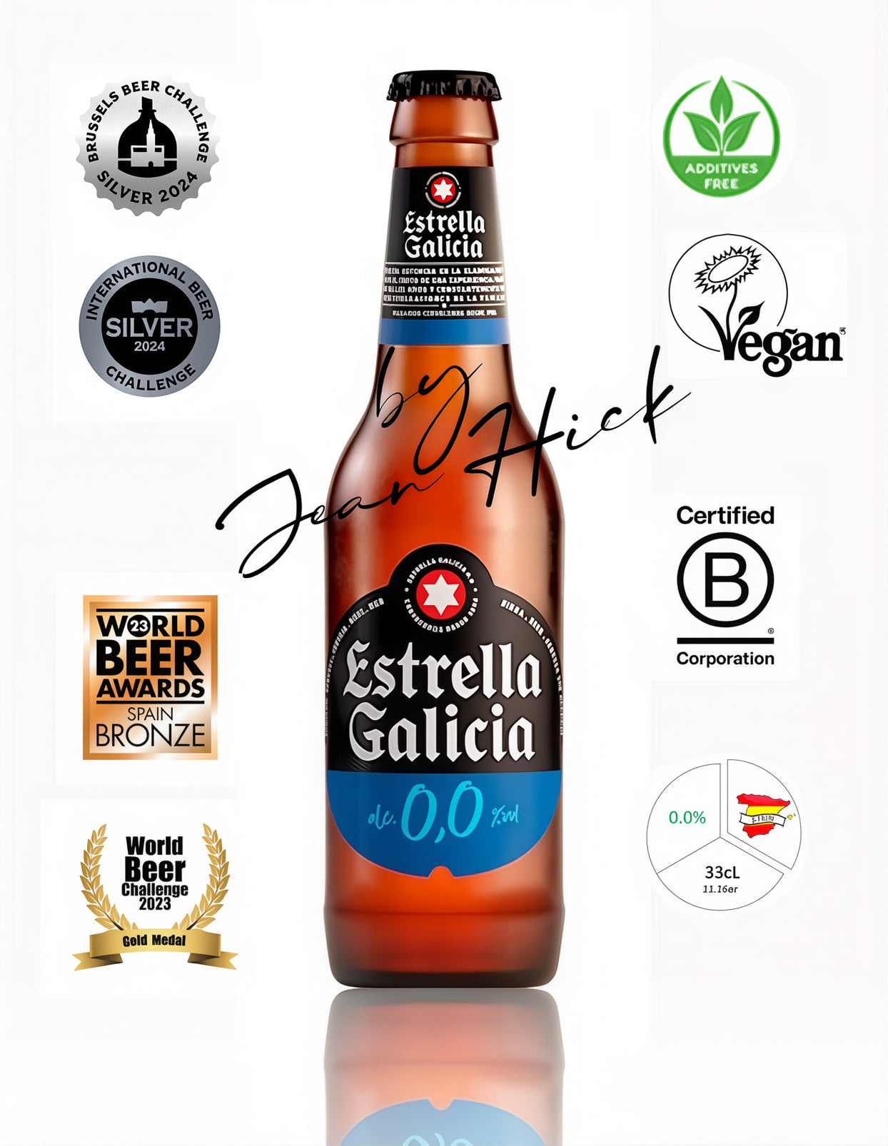 ESTRELLA GALICIA — beer 0.0%