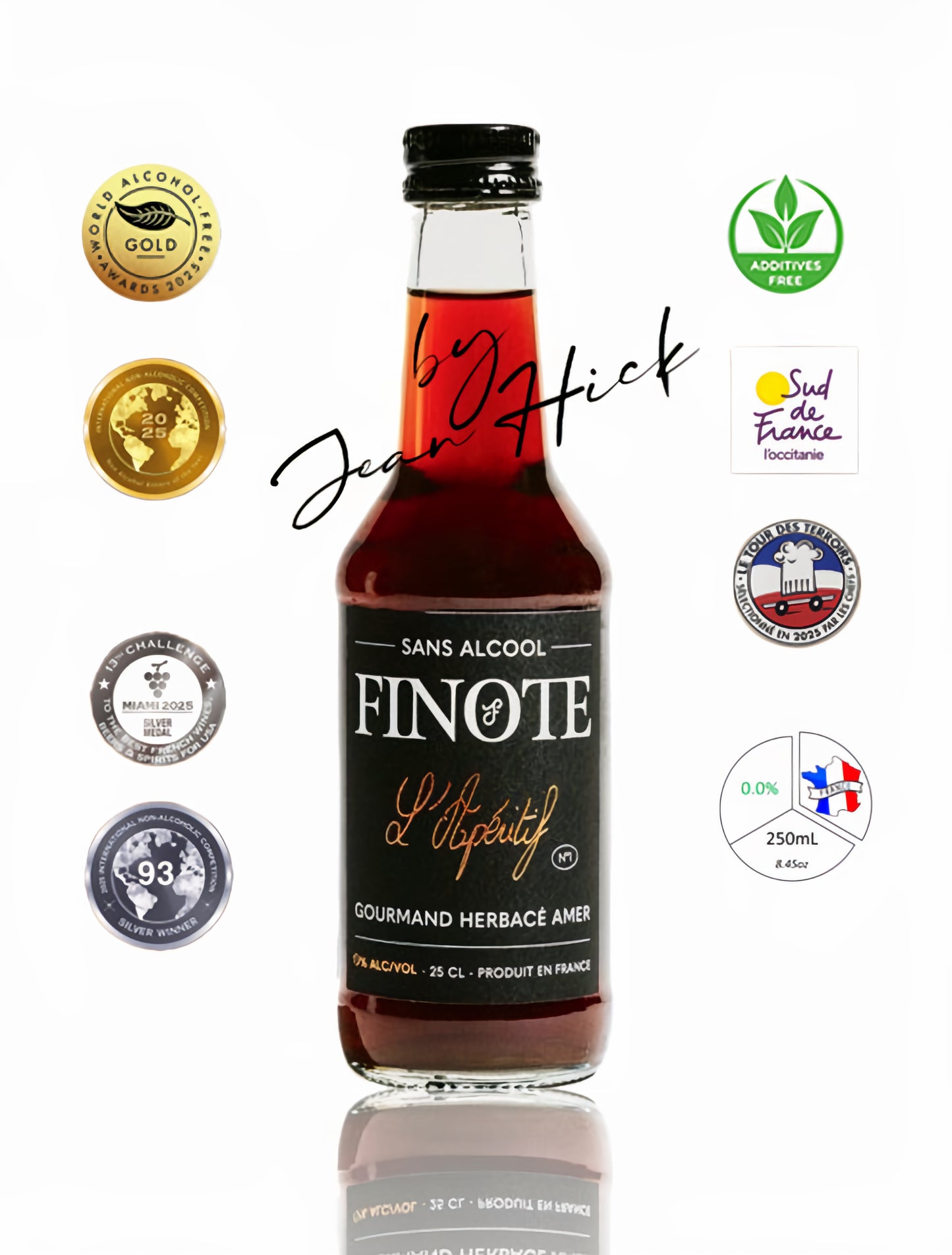 FINOTE No.1 APÉRITIF 0.0% — delicious, herbaceous, bitter · 25cL