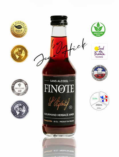 FINOTE No.1 APÉRITIF 0.0% — delicious, herbaceous, bitter · 25cL