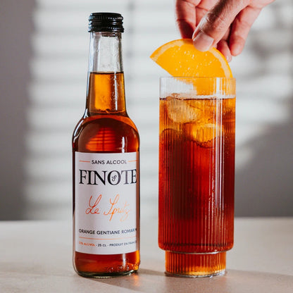 FINOTE LE SPRITZ 0.0%  — orange, gentian, rosemary · 25cL
