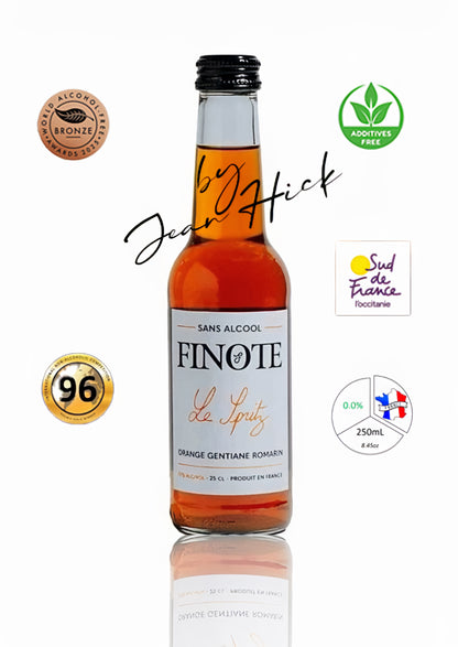 FINOTE LE SPRITZ 0.0%  — orange, gentian, rosemary · 25cL