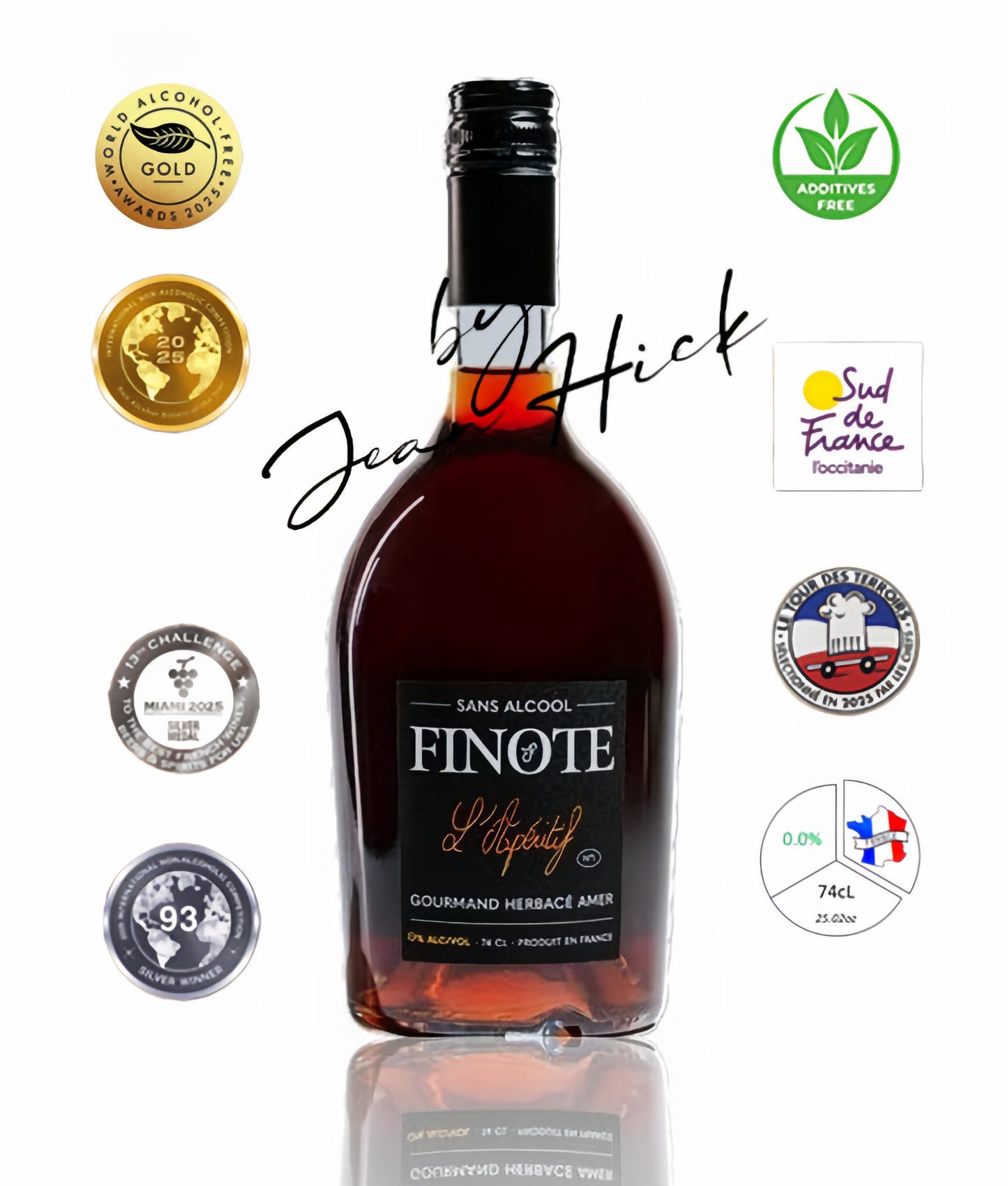 FINOTE No.1 APÉRITIF 0.0% — delicious, herbaceous, bitter