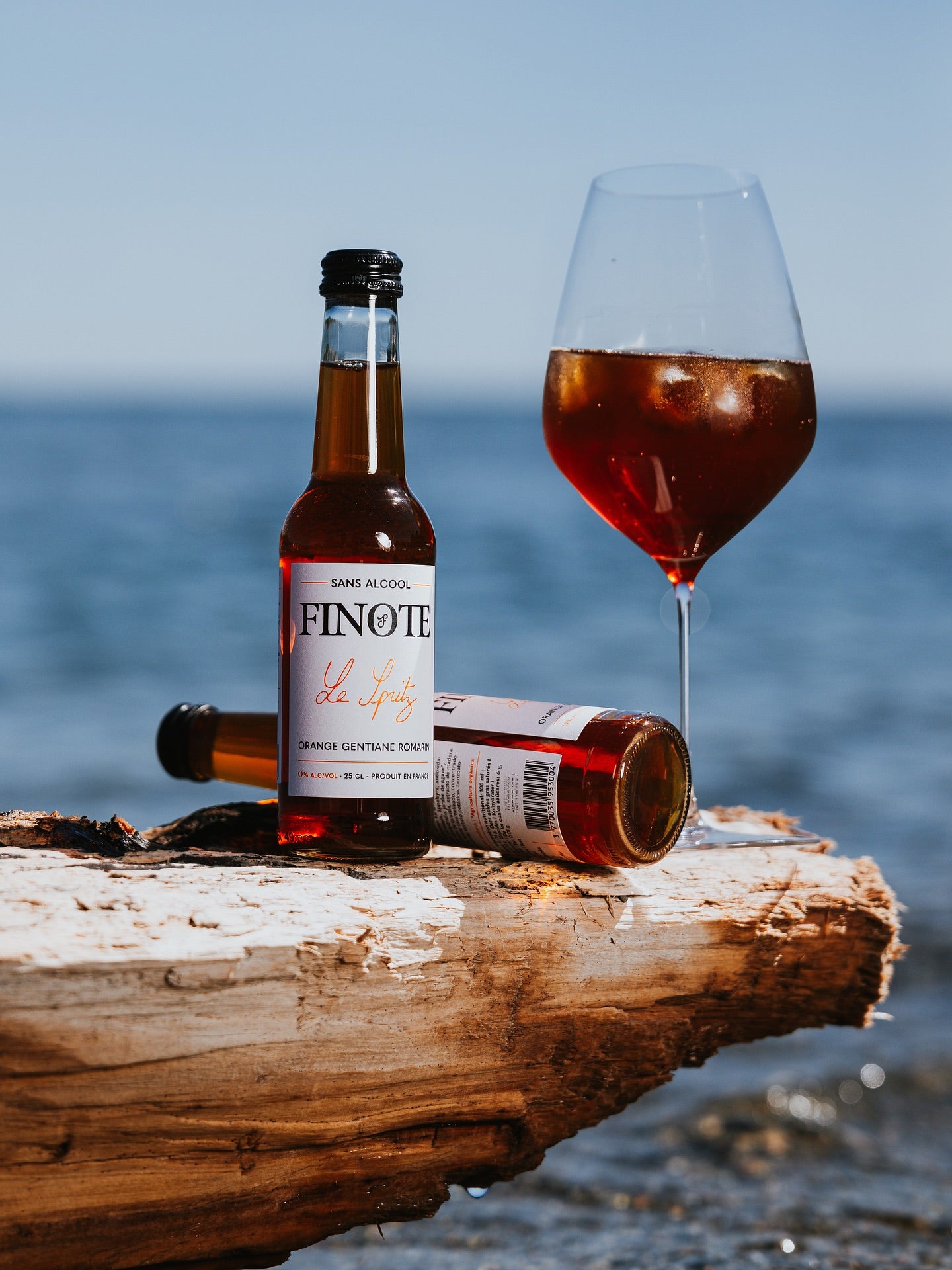 FINOTE LE SPRITZ 0.0%  — orange, gentian, rosemary · 25cL