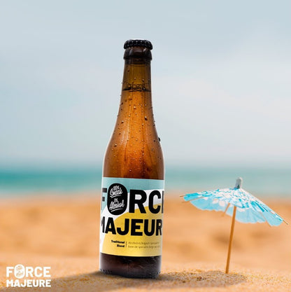 FORCE MAJEURE 0.0% — belgian traditional blond craft beer