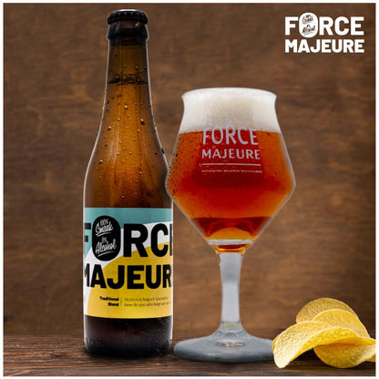 FORCE MAJEURE 0.0% — belgian traditional blond craft beer