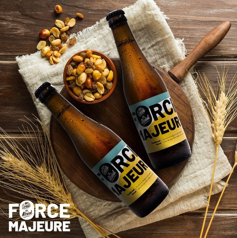 FORCE MAJEURE 0.0% — belgian traditional blond craft beer