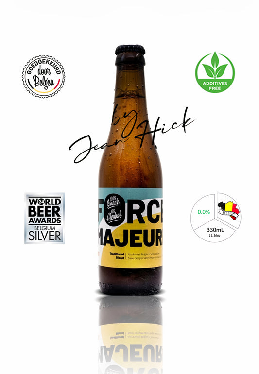 FORCE MAJEURE 0.0% — belgian traditional blond craft beer