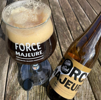 FORCE MAJEURE 0.0% — belgian brown craft beer
