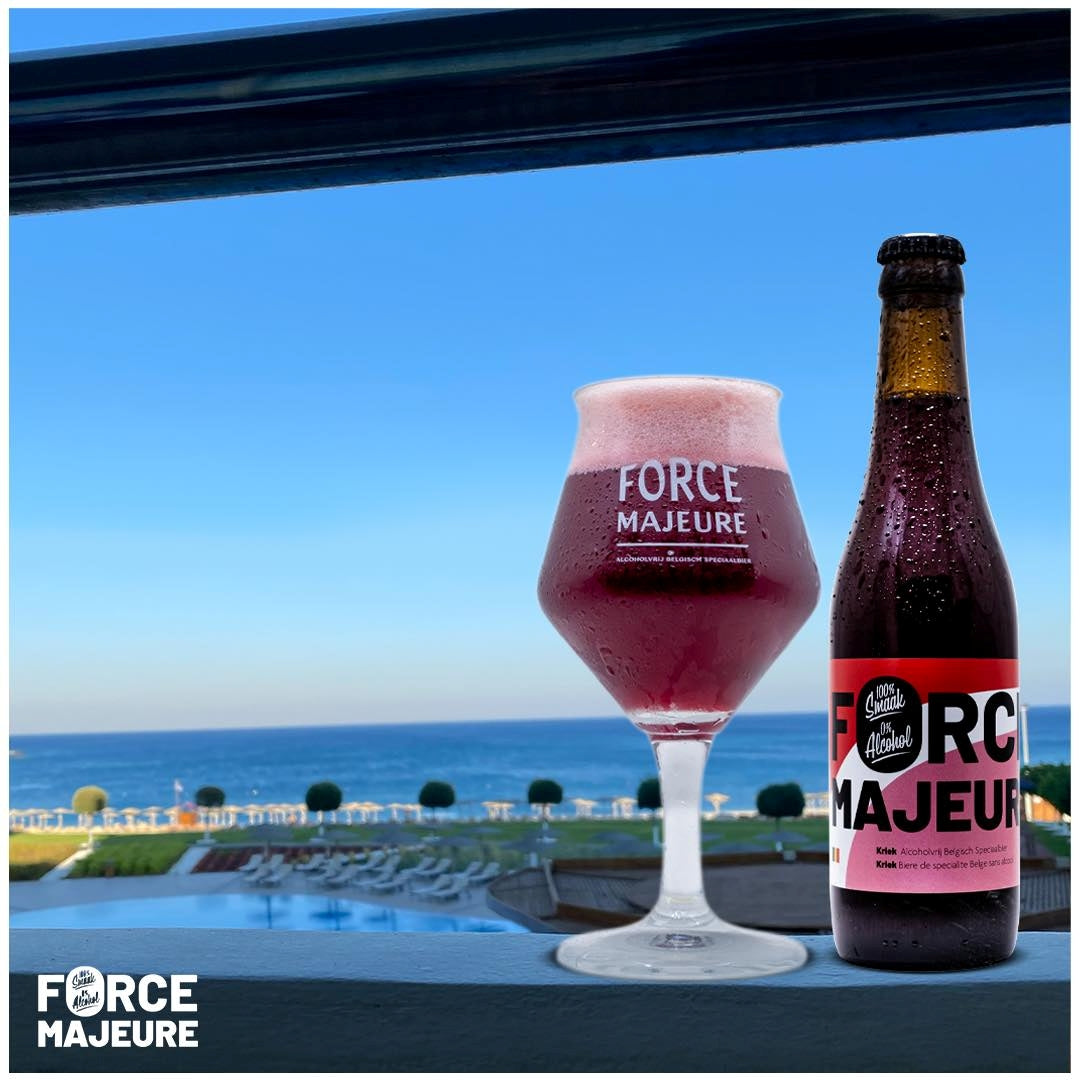 FORCE MAJEURE 0.0% — belgian kriek craft beer