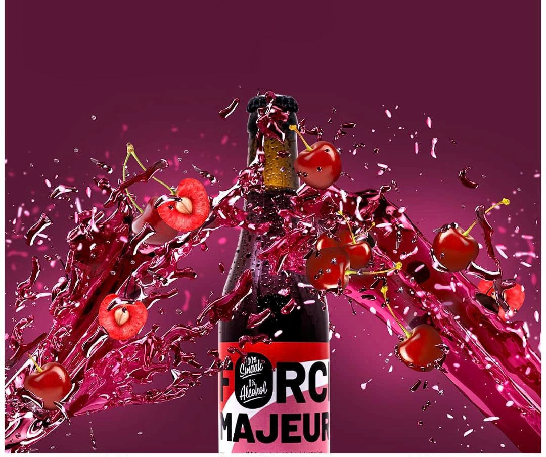 FORCE MAJEURE 0.0% — belgian kriek craft beer