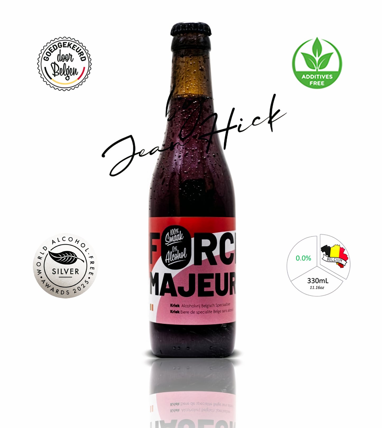 FORCE MAJEURE 0.0% — belgian kriek craft beer