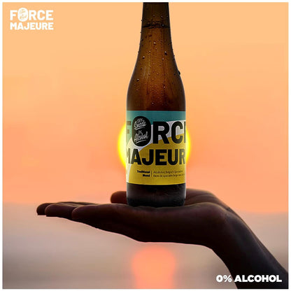 FORCE MAJEURE 0.0% — belgian traditional blond craft beer