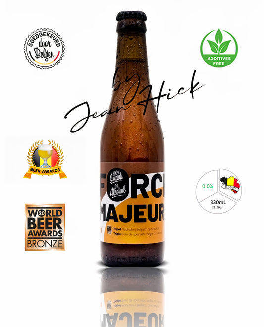 FORCE MAJEURE 0.0% — belgian triple craft beer