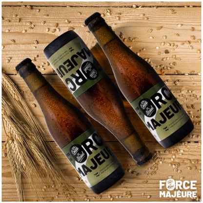 FORCE MAJEURE 0.0% — belgian triple hop craft beer