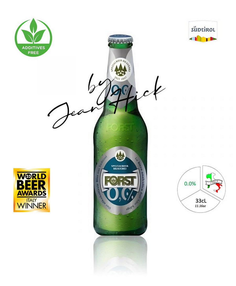 FORST 0.0% — lager beer