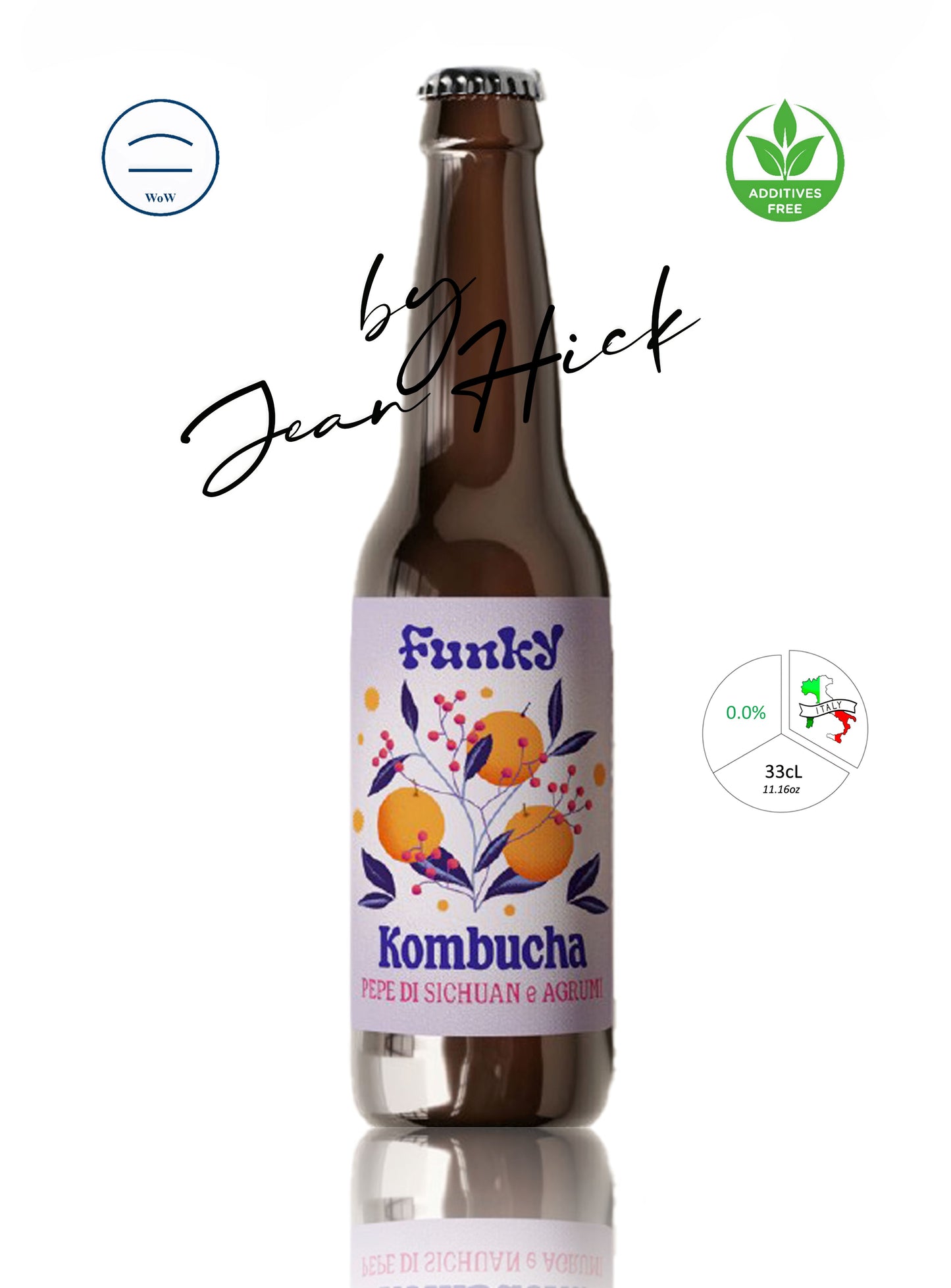 FUNKY KOMBUCHA - SICHUAN PEPPER AND CITRUS FRUITS