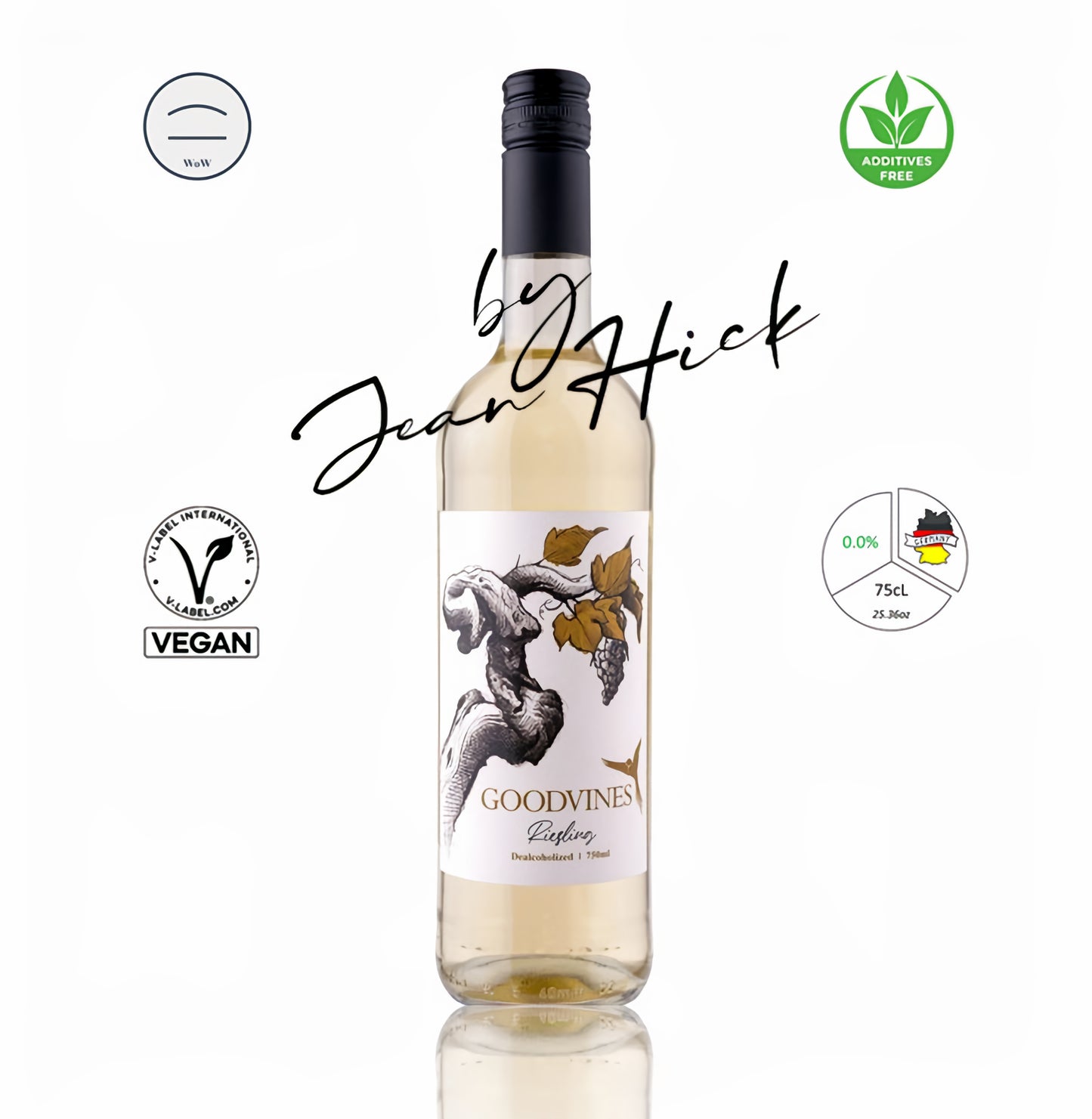 GOODVINES - RIESLING 0.0% LIGHTLY SPARKLING WINE