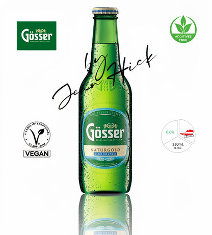 GÖSSER NATURGOLD — lager beer 0.0%